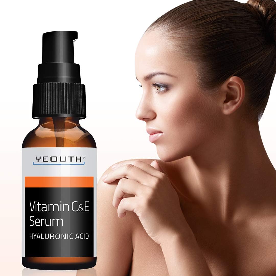 YEOUTH Vitamin C Face Serum with Vitamin E and Hyaluronic Acid - Image 5