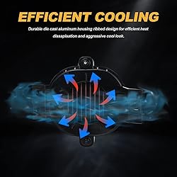 Upgraded Dual Color Super Bright LED Fog Lights for