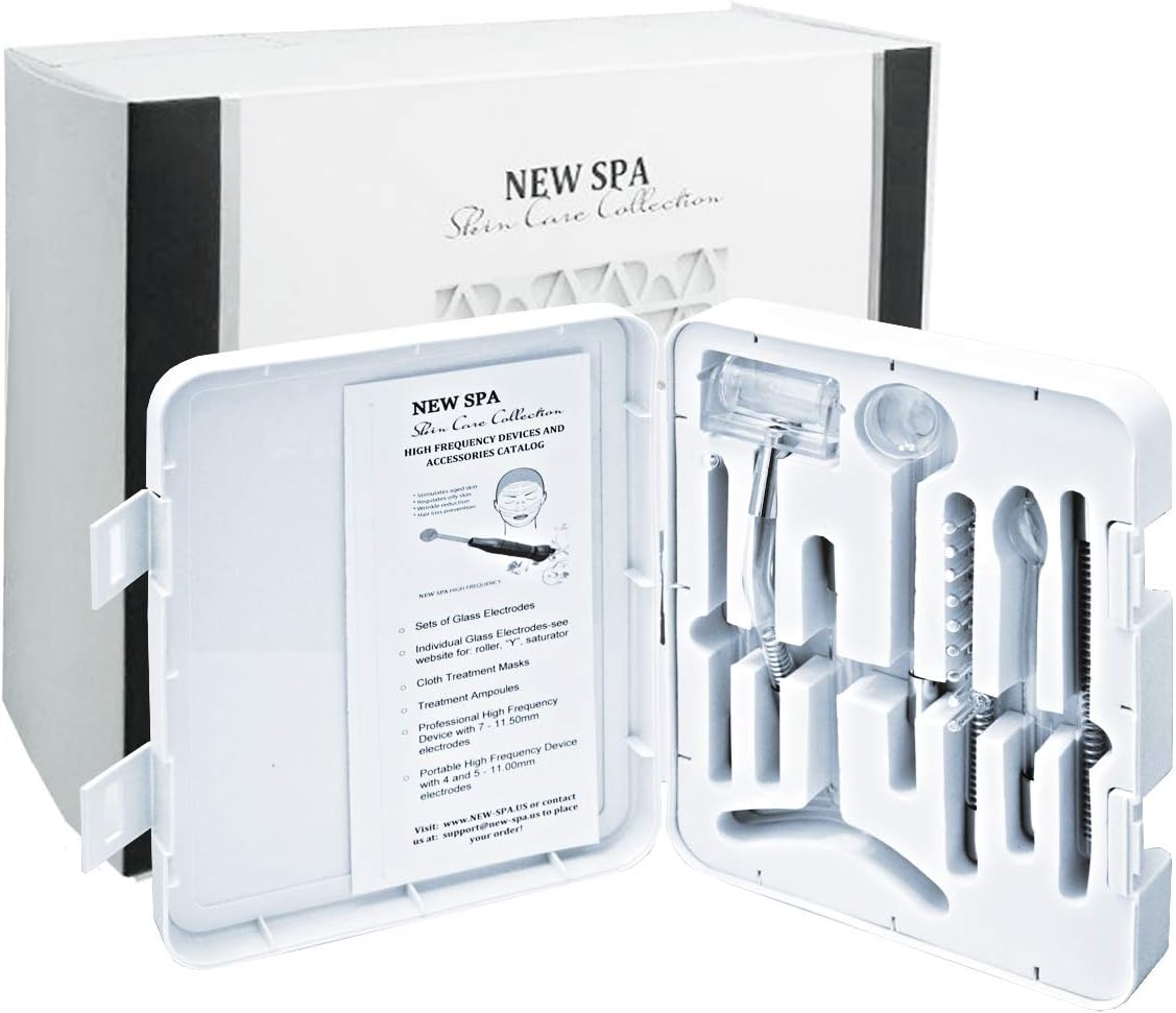 Professional Grade Portable High Frequency D'arsonval Facial Device: Health & Personal Care