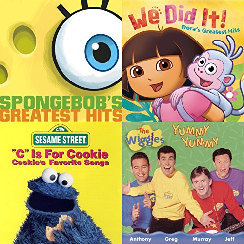 Kids' TV Show Songs by Elmo, Snuffleupagus Big Bird, Koz, Veggie Tales (Veggie Tunes), Big Time