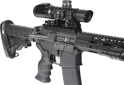 UTG 1-4.5X28 30mm CQB Scope, 36-color Glass Circle Dot,Rings UTG 1-4.5X28 30mm CQB Scope, 36-color Glass Circle Dot,Rings