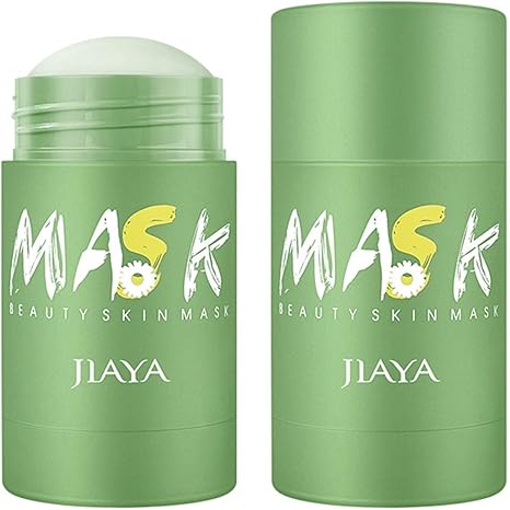 Amazon Co Jp 緑茶浄化クレイスティックマスク 黒ずみと毛穴のバランスをとるオイルと水のディープクレンジングポア 女性と男性用 Color A Size 2pcs ホーム キッチン