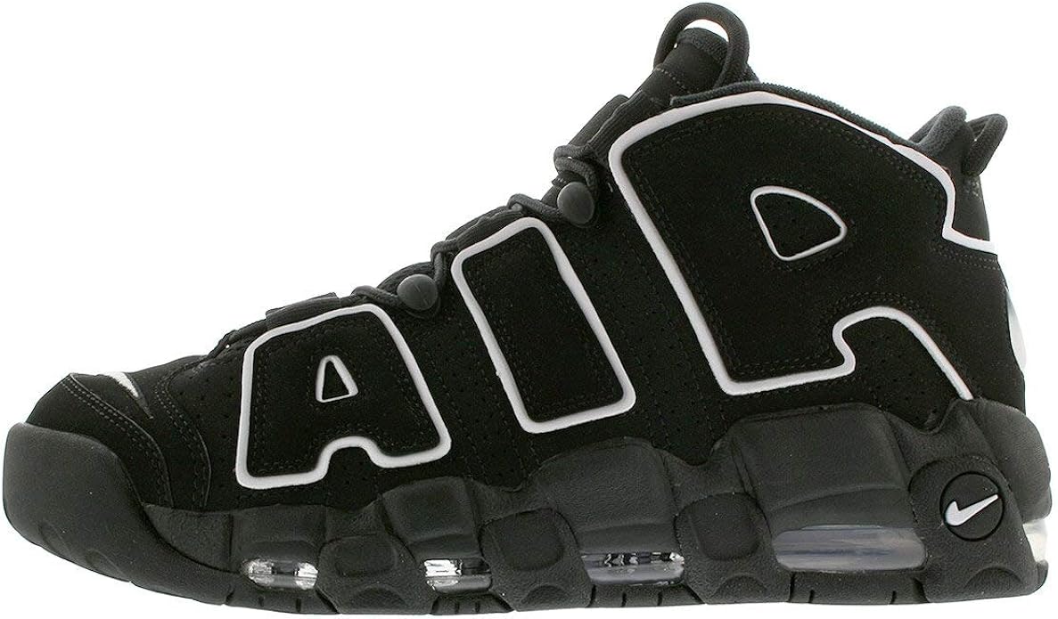 uptempo black grey white