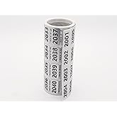 Inventory Number Sticker Labels, 0.39x0.79 Inch, Waterproof Self Adhesive Labels Consecutive Number Stickers, for Office, Warehouse, Home Numbering Classification, Black (2001-3000)