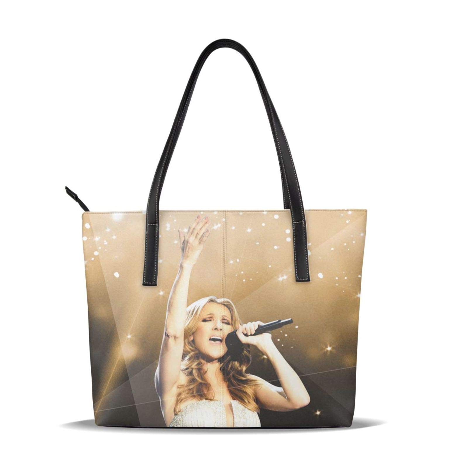 Celine Dion Ladies Handbag Pu Leather Handbag Fashion Shoulder Bag