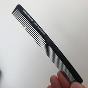 NIANOPKM 4 Haarkämme – Antistatisch, Bruchfest, Friseurkamm Für Herren & Damen (18,5 Cm, Kohlefaser-PC)