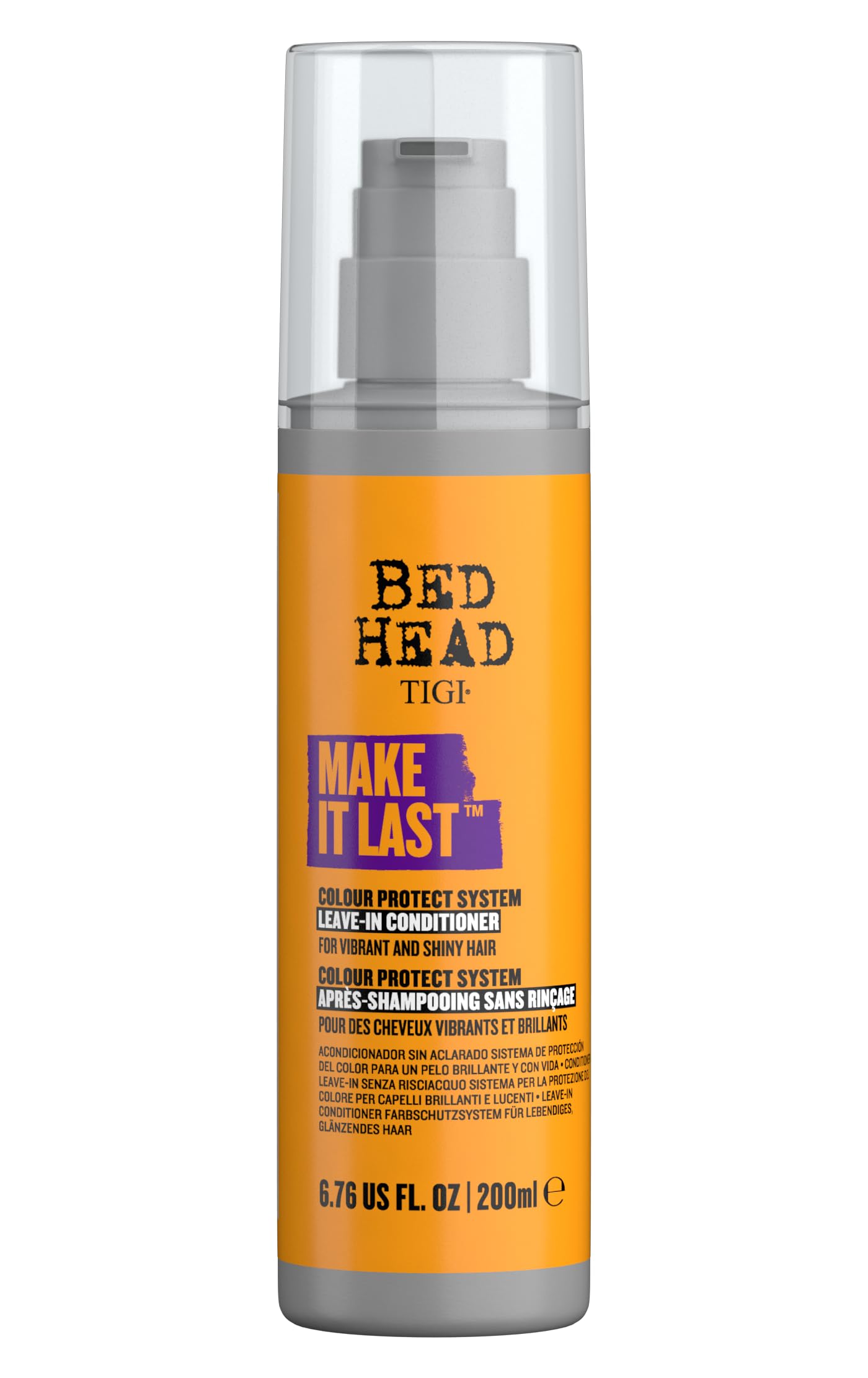 Bed Head by TIGI - Make It Last Colour Protection Leave In Conditioner - 200ml (Pack of 2)