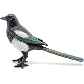 Papo Realistic Magpie Figurine Toy, Wild Life Collection, Kids Ages 3+ | Educational play about countryside birds | hand-painted | a piece to collect | a truly original gift idea for girls and boys