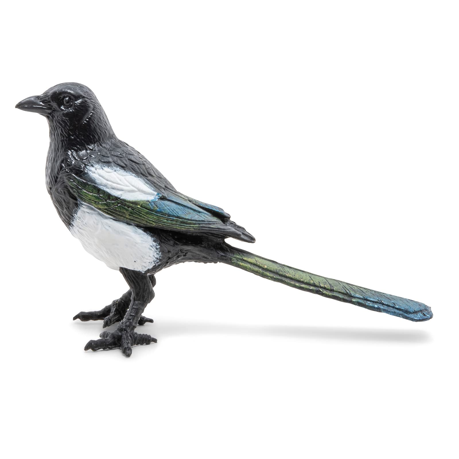 Papo - Realistic Magpie Figure - Ages 3+ - Wild Life Collection - Educational Play Country Birds - Gift Idea Toy for Girls and Boys