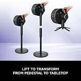 Shark FlexBreeze 12-in-1 High-Velocity Fan Corded Cordless Black FA220UK view 4