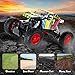 GoStock Remote Control Car, 1:18 Scale RC Car Off-Road All Terrain High Speed 2.4Ghz Radio Electric 4WD Hobby Grade Monster Truck Unique Graffiti Rock Crawler for Boys Girls Gift
