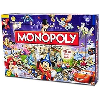 Disney Theme Park Edition III Monopoly Game