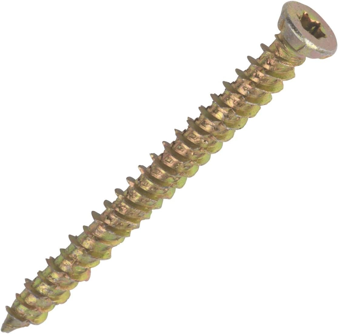 Easydrive Countersunk Concrete Screws 7.5 x 150mm 100 Pack