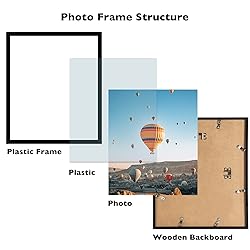 JCJMY 16x18 Picture Frame Black for Poster Photo