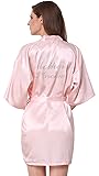 JOYTTON Women's Wedding Party Satin Robe with