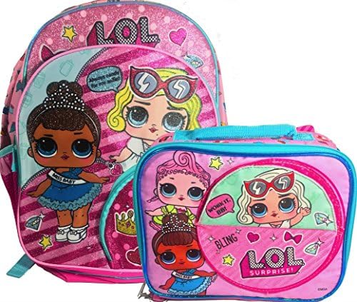 New LOL Suprise BackPack w/Lunch Bag