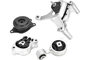 IKER Engine Motor Mount Set Compatible with Nissan Altima 2.5L 2007-2017 Auto Transmission Motor Mount Replace A4350 A4353 A4340 A4339