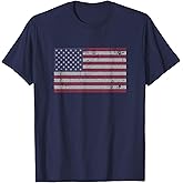 American Flag Old Glory United States of America USA T Shirt T-Shirt