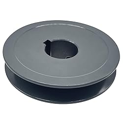 CMFG AK34-1 v Belt Pulley, 3.45 inch OD, 1 Inch