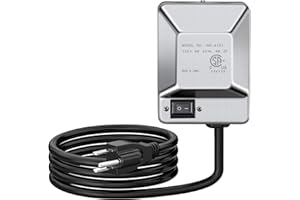 GATERYGRILLS Heavy Duty 110V 4W Grill Electric Rotisserie Motor with Maximum 30lb Load Capacity and On/Off Switch, Universal Stainless Steel BBQ Grill Rotisserie Motor Accessories for Outdoor Rotisserie Cooker