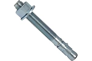 CONFAST 1/2" x 5-1/2" Wedge Anchor Zinc Plated (Box of 25)