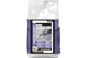 Akona Instant Anchoring Cement - Quick Setting Powder, Set Railings, Bolts, Poles, Fixtures, and More, High-Strength, Just Ad