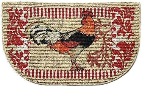 Amazon Com Rooster 18 X 30 Inch Kitchen Rug Home Kitchen