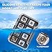 Goture 120PCS Fly Barb Fishing Hooks with Magnetic Components Box – High Carbon Steel Fly Tying Fishing Hooks Kit