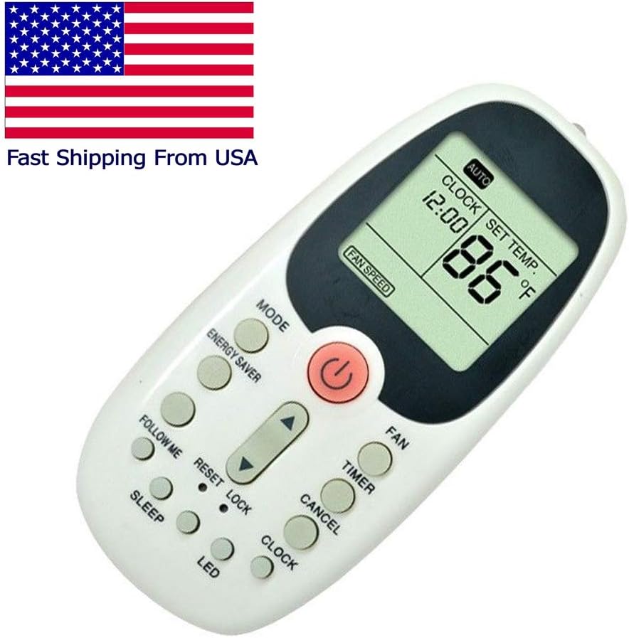 CHOUBENBEN Remote Control for Keystone R09B/BGE KSTAT12-2B KSTAT12-1B KSTAW06A KSTAW12A KSTAW08A AC Air Conditioner