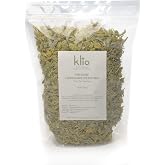 Klio Organic Greek Mountain Tea - "Bulk Bag" Makes 75 servings, Certified Organic, Single Origin, 225g (7.9oz)