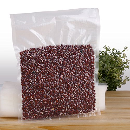 INTEY 100 Pint Vacuum Sealer Bags with BPA Free and Commercial Grade, Easy to use, Size 7.87