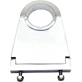 SAGE PERFORMANCE Chrome Aluminum Steering Column 2-1/2'' Drop &amp; Swivel | Fits 2'' &amp; 2-1/4'' Steering Columns