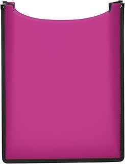 HERMA 19482 Heftbox Flexi DIN A4 (35 x 26 x 7 cm, aus transluzenter PP-Folie, oben offen) Kinder Heftebox für Hefte und Schnellhefter im Schulranzen und Rucksack, pink