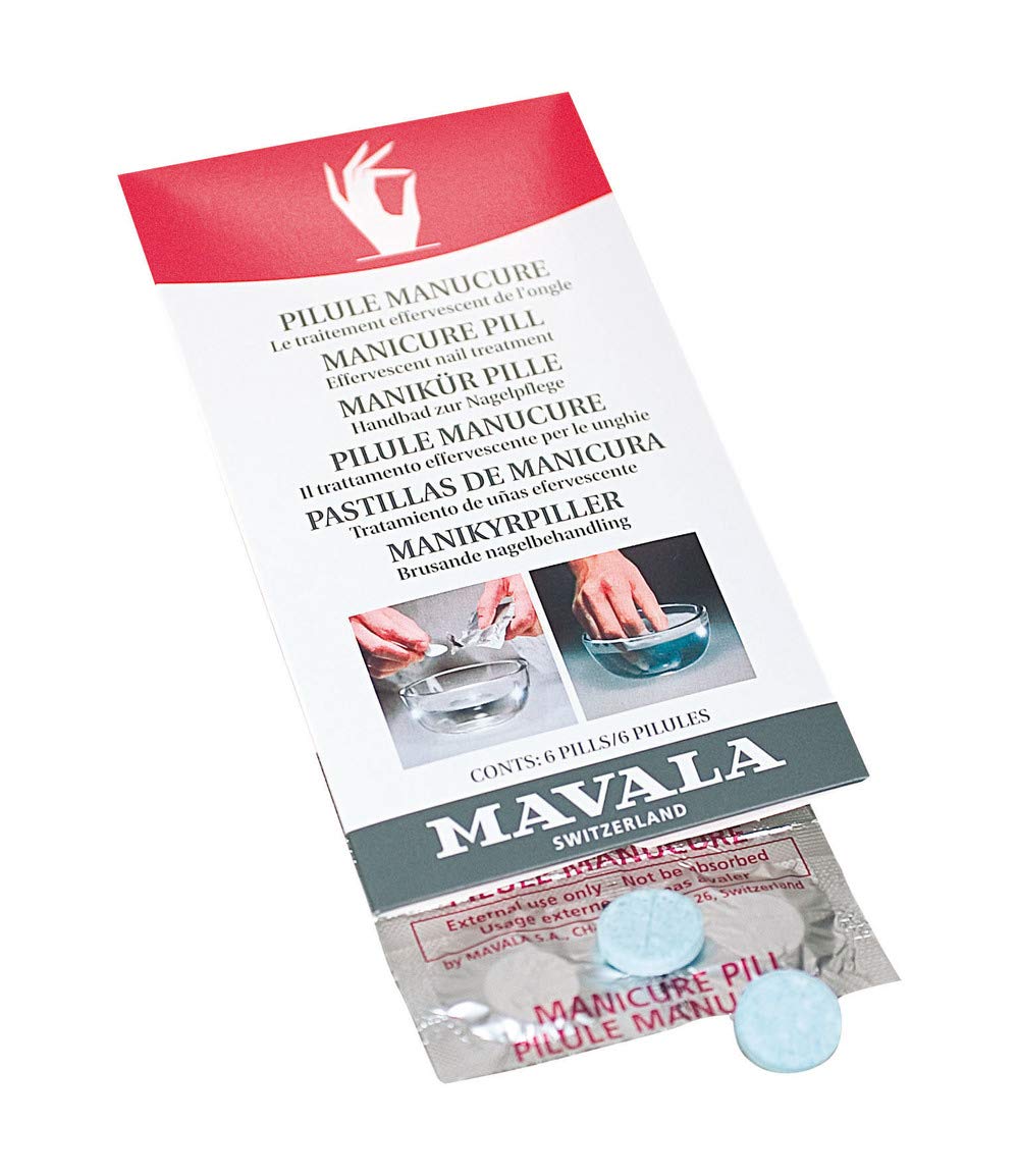 Mavala Manicure Tablets, 200 g, Pack of 6, 6 Unit, 1