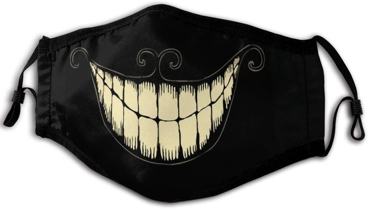 Mouth Comfortable Adjustable Funny Pattern Facial Decorations For Women And Men