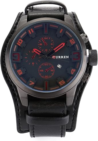 NICERIO Curren Hombre Reloj de Pulsera Fecha Reloj Analógico ...