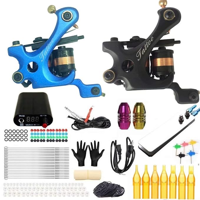 Professional Tattoo Equipment For Tattoo Artists. The Kits