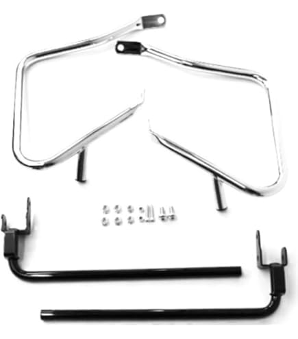 Soporte Alforjas Rigidas Para Harley Davidson Road King 97-08