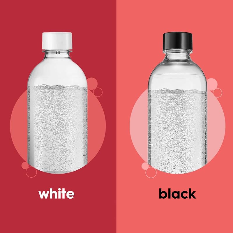 Classic Lot de 2 Bouteilles Réutilisables 1L Sans BPA | Noires