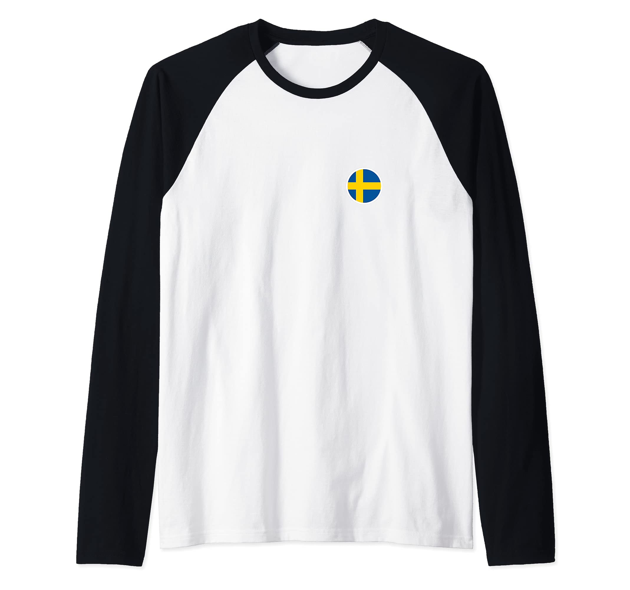 Flag Sweden Raglan Baseball Tee