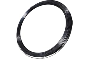 Surprecision Nitinol Shape Memory Wire Black Super Elastic Nitinol Wire - High Performance and Durability (0.5mm, 16.4ft)