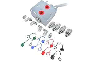 Hydraulic Multiplier SCV Splitter Diverter Valve with Coupler Fitting- 3000 PSI Operating Pressure Lamerto