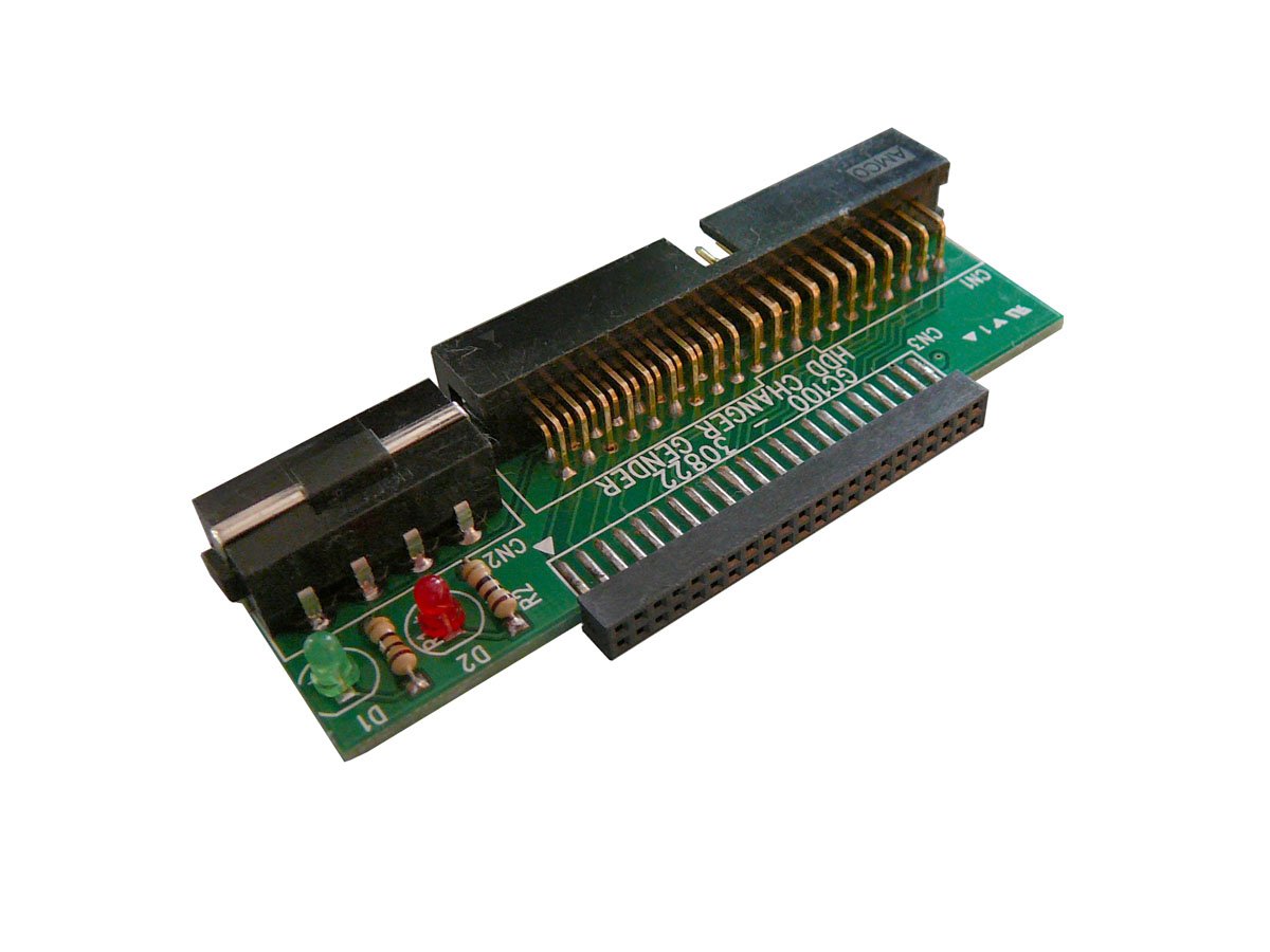 KALEA-INFORMATIQUE Gender changer adapter for 2.5" 44-pin IDE to 3.5" 40-pin IDE hard drives