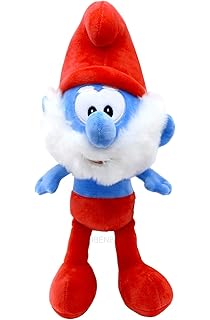 peluche pitufo gruñon