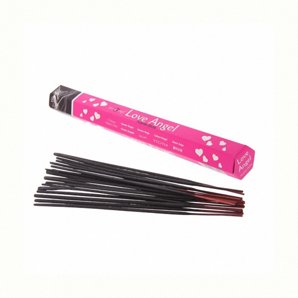 STAMFORD INC. 37513 Love Angel Incense Sticks, 20 Sticks x 6 Packs