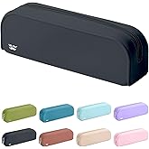 Mr. Pen- Silicone Pencil Case, Aesthetic Pencil Bag for Women, Makeup Pouch | Multifunctional Pouch for Stationery, Cosmetics and Electrical Goods Storage