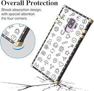 Amazon.com: Indicator Diagram Square Edge Phone Shell Case Fits for