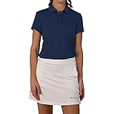 Columbia Women's Golf Birdie Polo Omni Wick Performance Breathable Short Sleeve