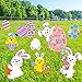 Huray Rayho Easter Street Yard Sign Cutouts
