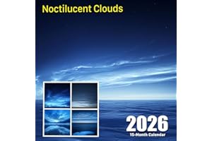Noctilucent Clouds 2026 Calendar: A year of shimmering night clouds lighting up the sky